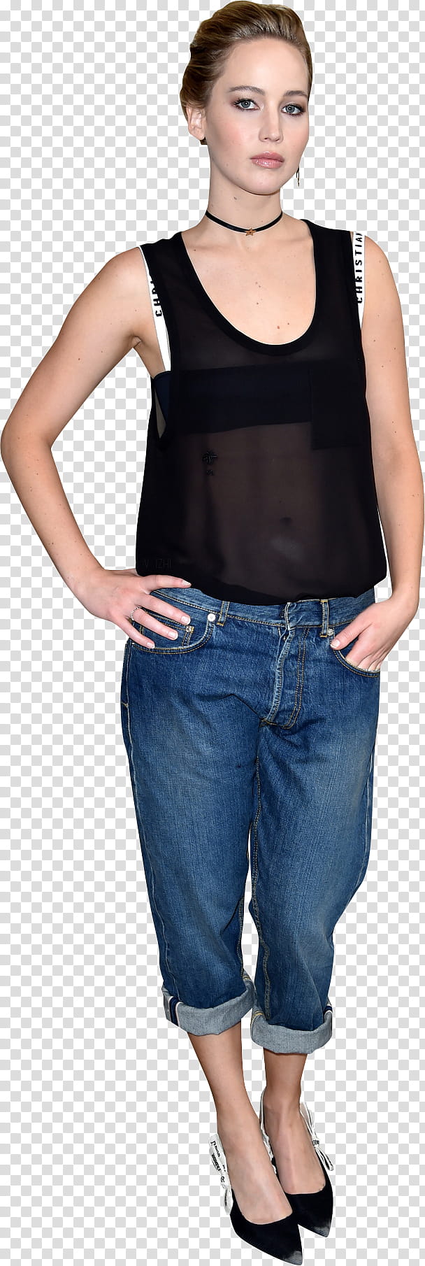 Jennifer Lawrence ,  transparent background PNG clipart