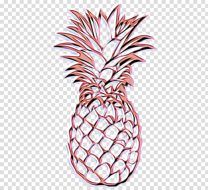 Pineapple, Watercolor, Paint, Wet Ink, Ananas, Fruit, Plant, Vase transparent background PNG clipart