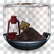 Sphere   , red gas lamp and soil illustration transparent background PNG clipart
