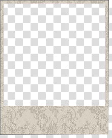 Polaroid, brown foliage frame transparent background PNG clipart