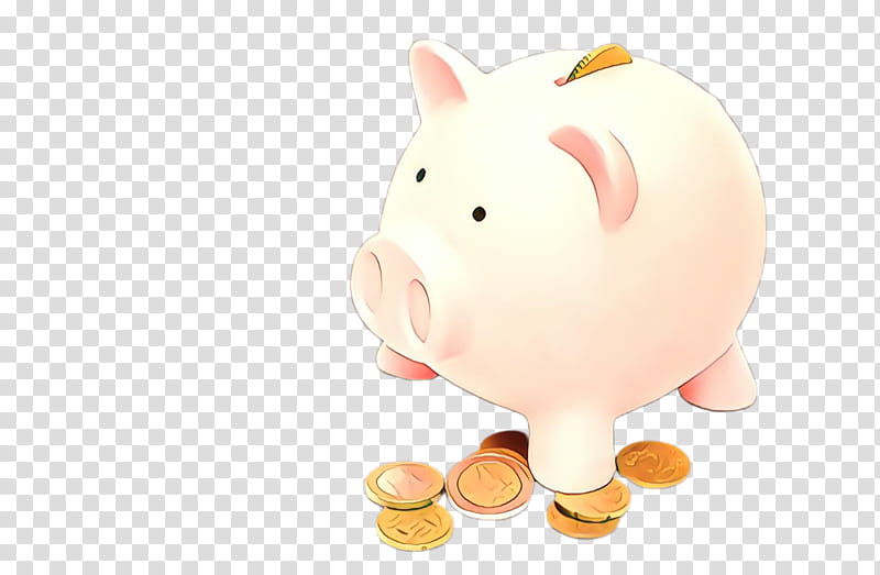 Piggy bank, Cartoon, Saving, Domestic Pig, Pink, Snout, Suidae, Money Handling transparent background PNG clipart