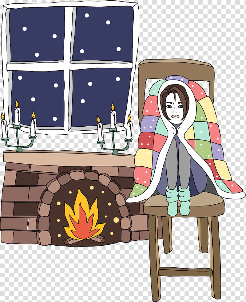 Girl, Cartoon, Blanket, Drawing, Sleep, Animation, Comics, Quilt transparent background PNG clipart