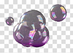 AESTHETIC GRUNGE, gray and purple bubble graphic transparent background PNG clipart