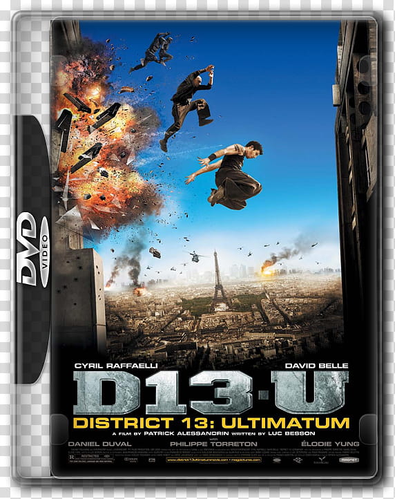 DVD Movie Case Icons, district--ultimatum transparent background PNG clipart