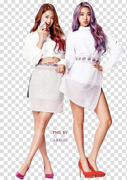 Sistar Bora And Soyou Render transparent background PNG clipart