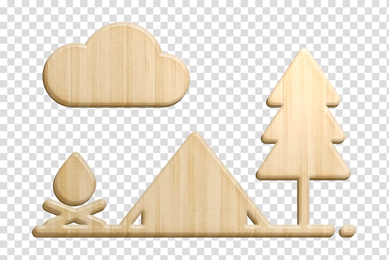 Tent icon Camp icon Camping Outdoor icon, Wood, Wooden Block, Tree transparent background PNG clipart