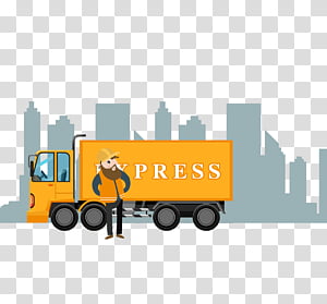 City Logo, Van, Car, Vehicle, Cargo, Transport, Truck, Freight Transport transparent background PNG clipart thumbnail