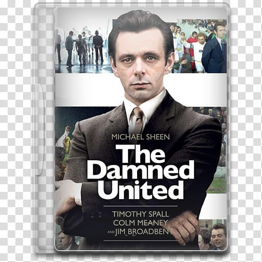 Movie Icon Mega , The Damned United, The Damned United movie case transparent background PNG clipart