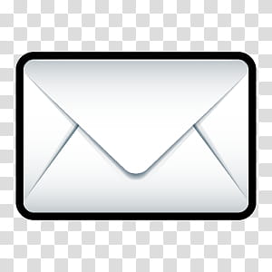Sleek XP Basic Icons, Mail, white envelope transparent background PNG clipart