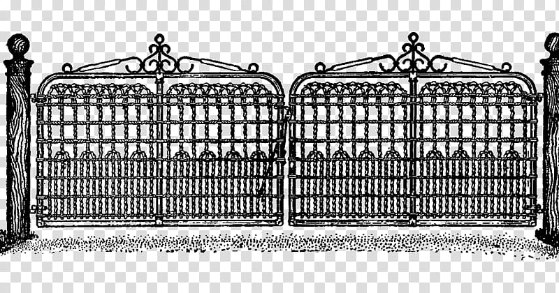 Background Motif, Facade, Iron, Editing, Fence, Black And White
, Gate, Home Fencing transparent background PNG clipart