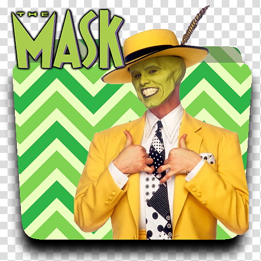Jim Carrey Movies Icon , The Mask v transparent background PNG clipart