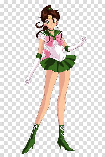 Sailor Jupiter transparent background PNG clipart