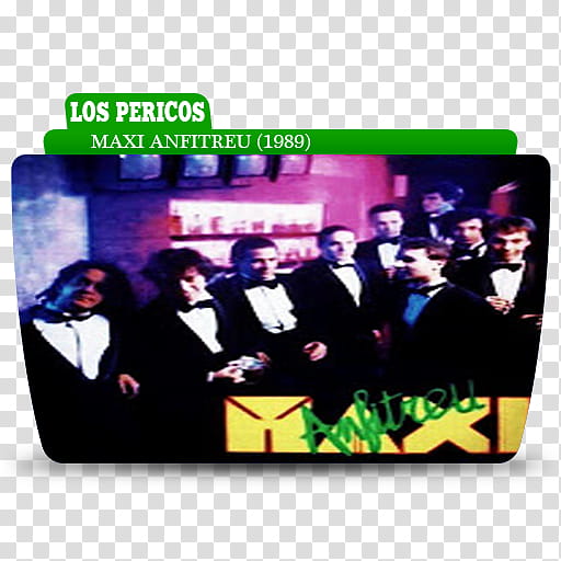 Folders icons discografia los Pericos byDanielhega, MAXIANFITREU transparent background PNG clipart