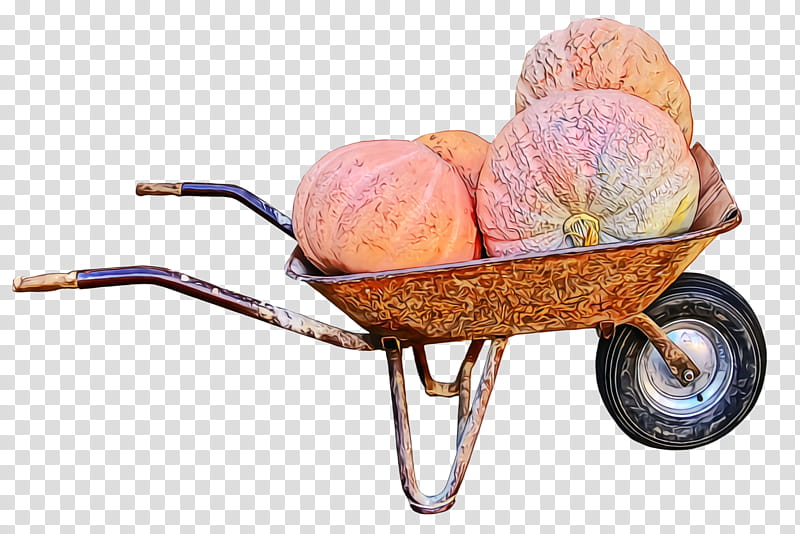 wheelbarrow vehicle cart, Watercolor, Paint, Wet Ink transparent background PNG clipart