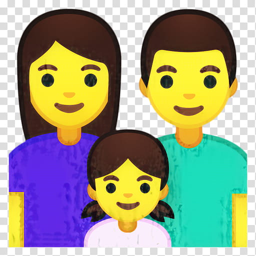 Happy Family, Emoji, Emoticon, Smiley, Apple Color Emoji, Yellow, Facial Expression, People transparent background PNG clipart