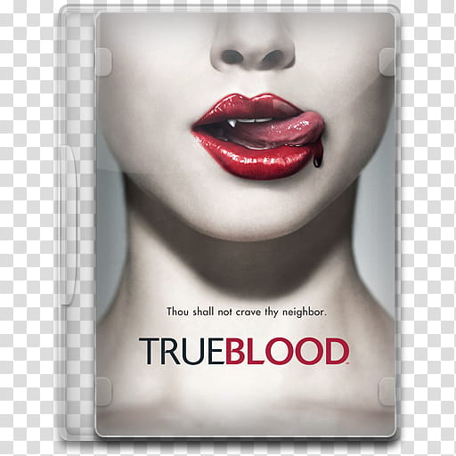 TV Show Icon , True Blood, True Blood DVD case transparent background PNG clipart