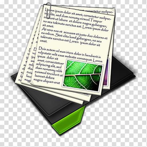 vivid icon set preview, My Documents_green transparent background PNG clipart