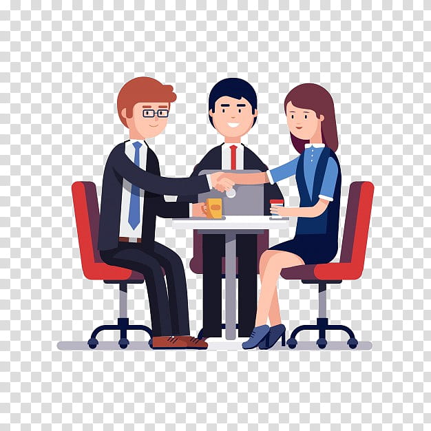 Business Meeting, Businessperson, Negotiation, Corporation, Interview, Cartoon, Job, Conversation transparent background PNG clipart