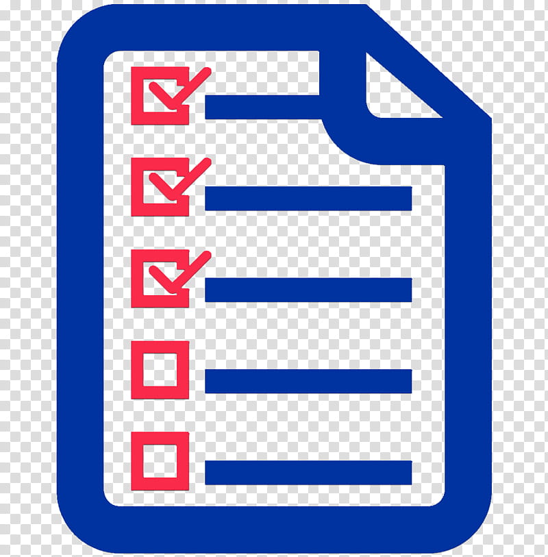 Blue Check Mark, Checklist, Clipboard, Logo, Blog, Line, Electric Blue, Rectangle transparent background PNG clipart