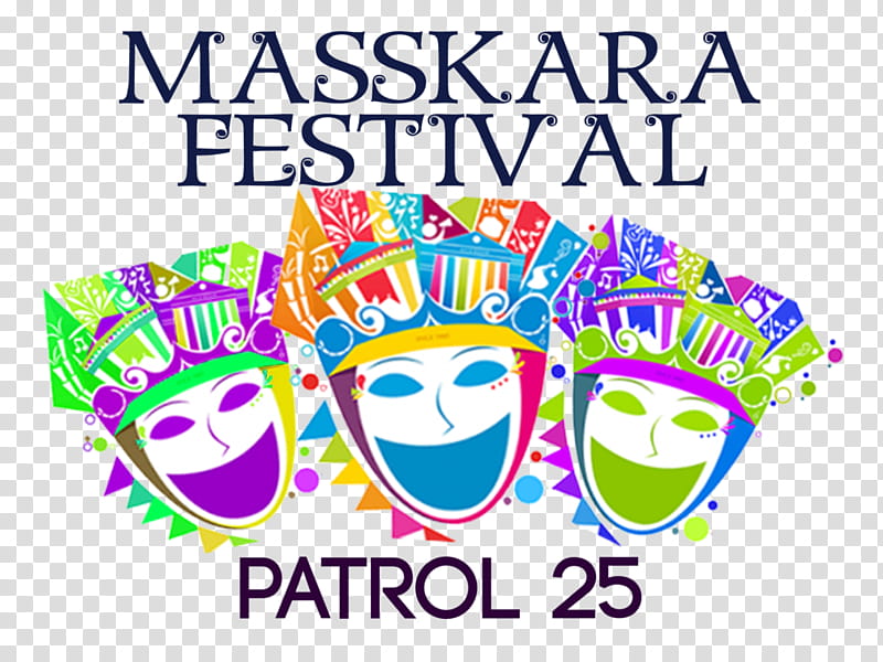 Party Banner, MassKara Festival, Drawing, Cartoon, Philippines, Caricature,  Text, Line transparent background PNG clipart | HiClipart