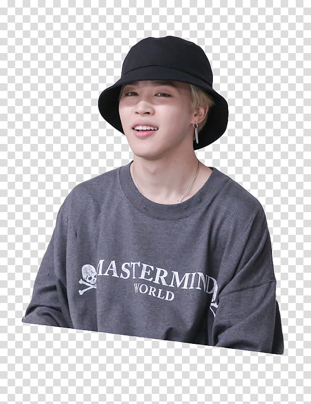 BTS Shooting for MIC Drop, man wearing bucket hat transparent background PNG clipart