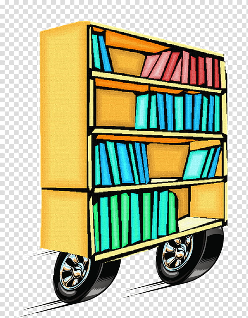 Library, Car, Book, Vehicle, Public Library, Internet Public Library, Librarian, Wheel transparent background PNG clipart