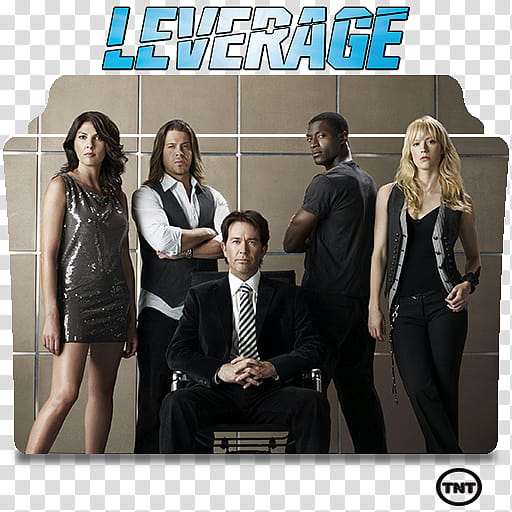 Leverage series and season folder icons, Leverage ( transparent background PNG clipart