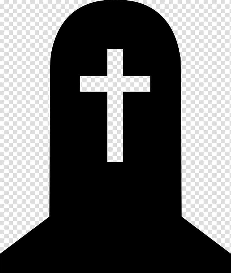 Cross Icon, Death, Funeral, Grave, Headstone, Symbol, Hell Icon, Religion transparent background PNG clipart