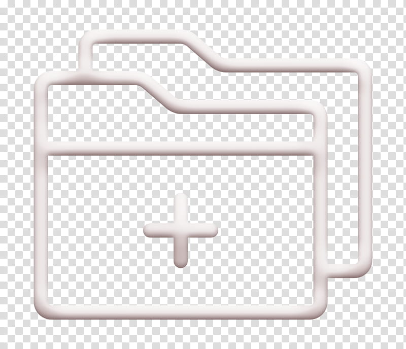 Miscellaneous Elements icon Folder icon, Line, Symbol, Logo, Rectangle, Square transparent background PNG clipart