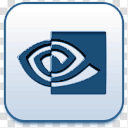 Albook extended blue , NVIDEA logo transparent background PNG clipart