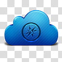 , blue cloud illustration transparent background PNG clipart