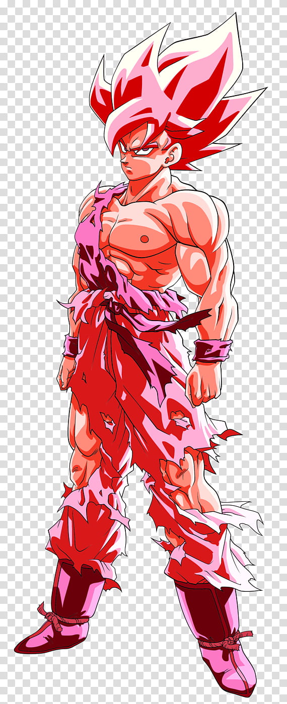 Goku SSJ (Namek), Super Kaioken Palette transparent background PNG clipart