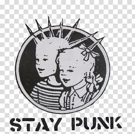 Aesthetic, Stay Punk illustration transparent background PNG clipart