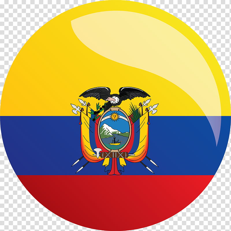 Flag, Ecuador, Flag Of Ecuador, Pin Badges, National Flag, Button, Yellow, Circle, Logo transparent background PNG clipart