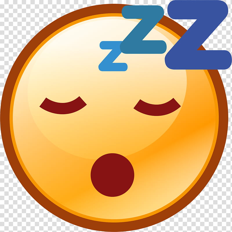 Emoji Smile, Emoticon, Smiley, Sleep, Kaomoji, Yellow, Happiness, Circle transparent background PNG clipart