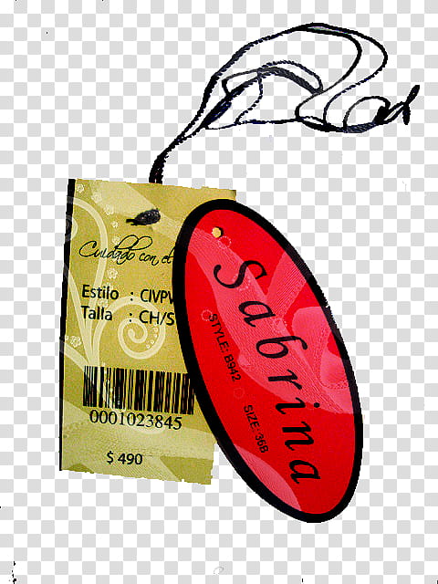 Etiquetas, Sabrina price tag transparent background PNG clipart