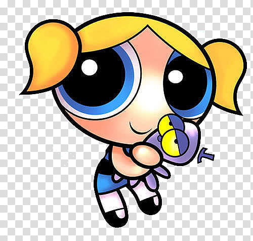 The Powerpuffs Girls, Bubbles from Powerpuff Girls transparent background PNG clipart