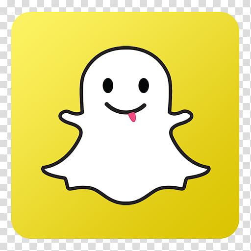 Flat Gradient Social Media Icons, Snapchat, Snapchat logo transparent background PNG clipart