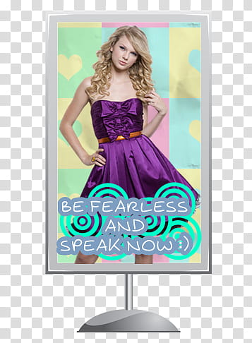 Cartel De Taylor Swift transparent background PNG clipart