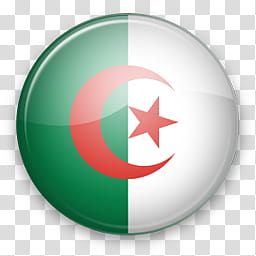 Africa Mac, Algeria flag transparent background PNG clipart