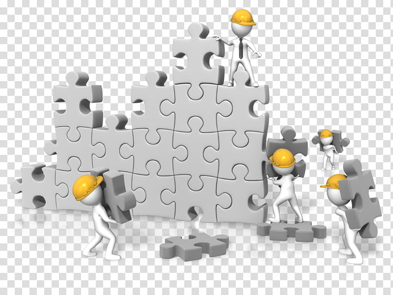 Building, Jigsaw Puzzles, Team, Construction, Teamwork, Team Building, Jigsaw Puzzle 6, Wall transparent background PNG clipart