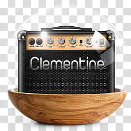 Sphere   the new variation, black Clementine guitar amplifier illustration transparent background PNG clipart