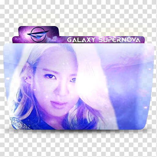 SNSD Galaxy Supernova Folder Icon , Hyoyeon, folder icon transparent background PNG clipart