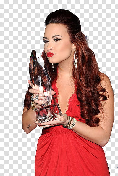 Demi lovato  People Choice Awards transparent background PNG clipart