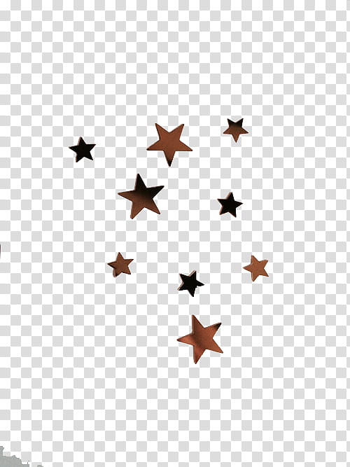 , black and brown stars illustrastion transparent background PNG clipart