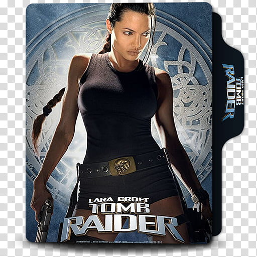 Lara Croft Tomb Raider  Folder Icon, Lara Croft Tomb Raider V transparent background PNG clipart