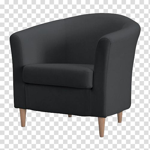 Fixtures, black sofa chair illustration transparent background PNG clipart