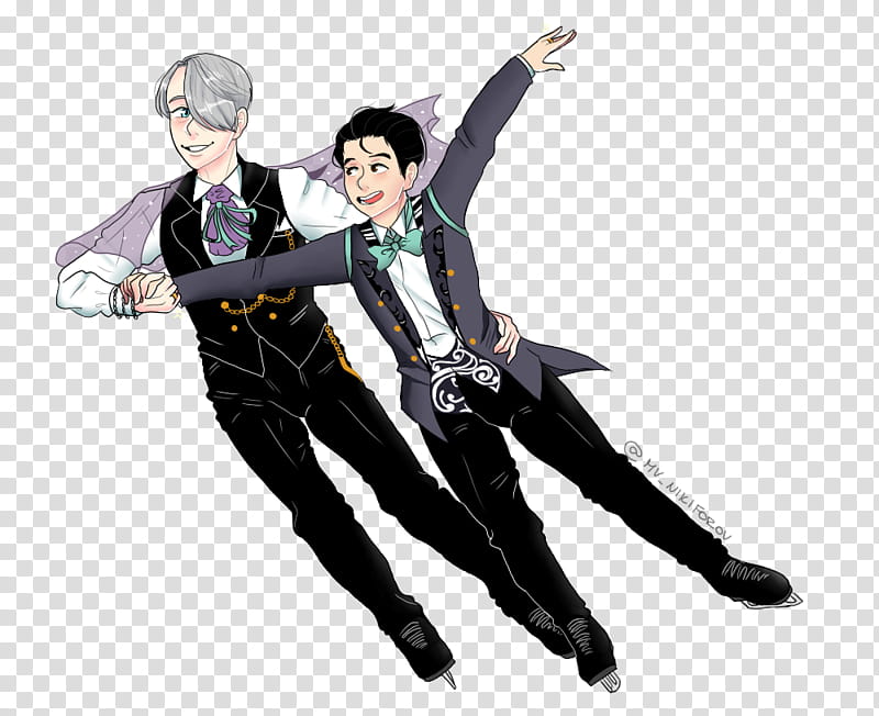Pixiv Hola Yuri Ice skating Anime, others transparent background PNG  clipart