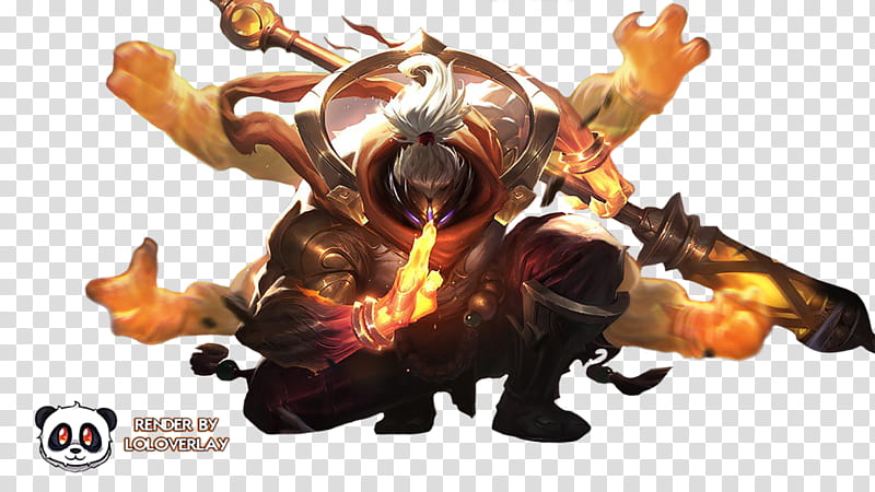 God Staff Jax Render, crouching man with right hand in front of face illustration transparent background PNG clipart