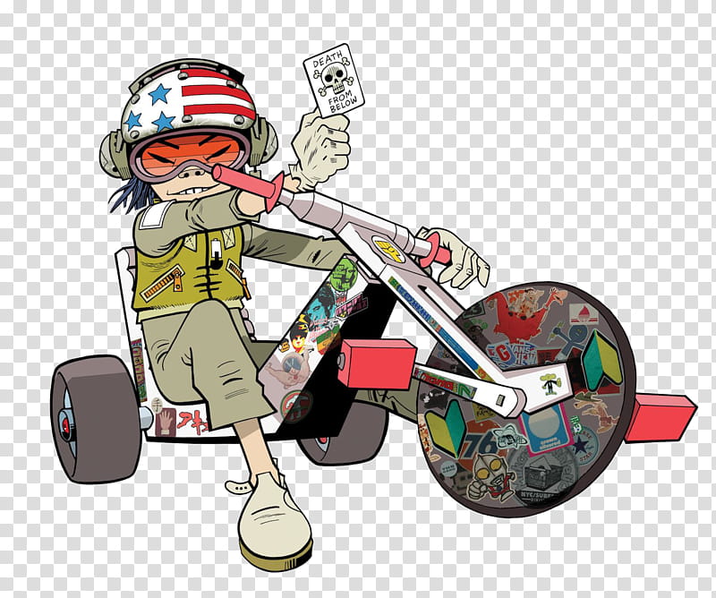 Gorillaz FU transparent background PNG clipart